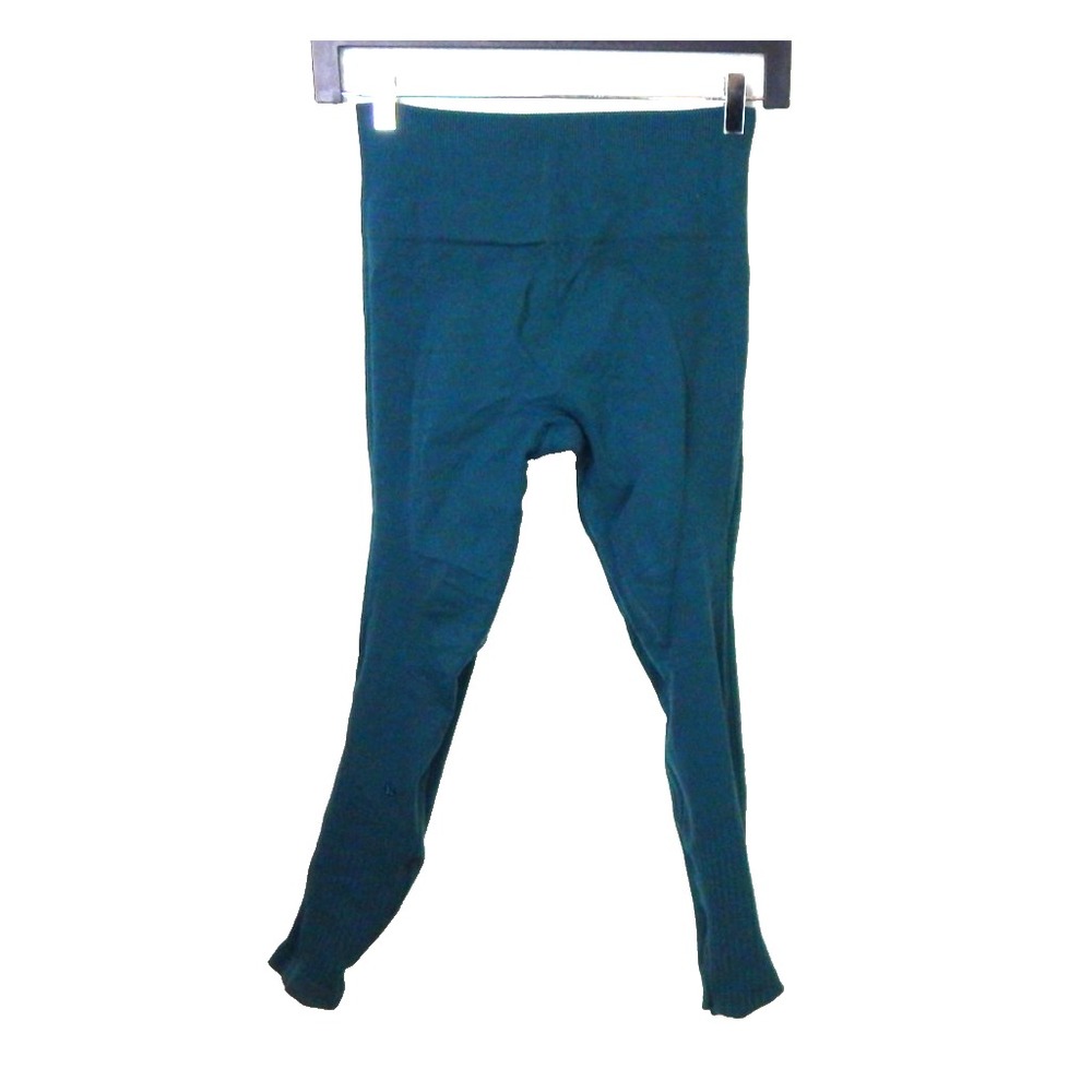 Lululemon Leggings Flow & Go Tight Deep Green Seamless 24"